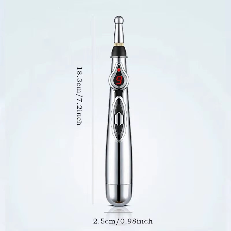 Electronic Acupuncture Point Massage Pen Multi-Function Meridian Press Energy Therapy Power Pen Pain Relief Tool