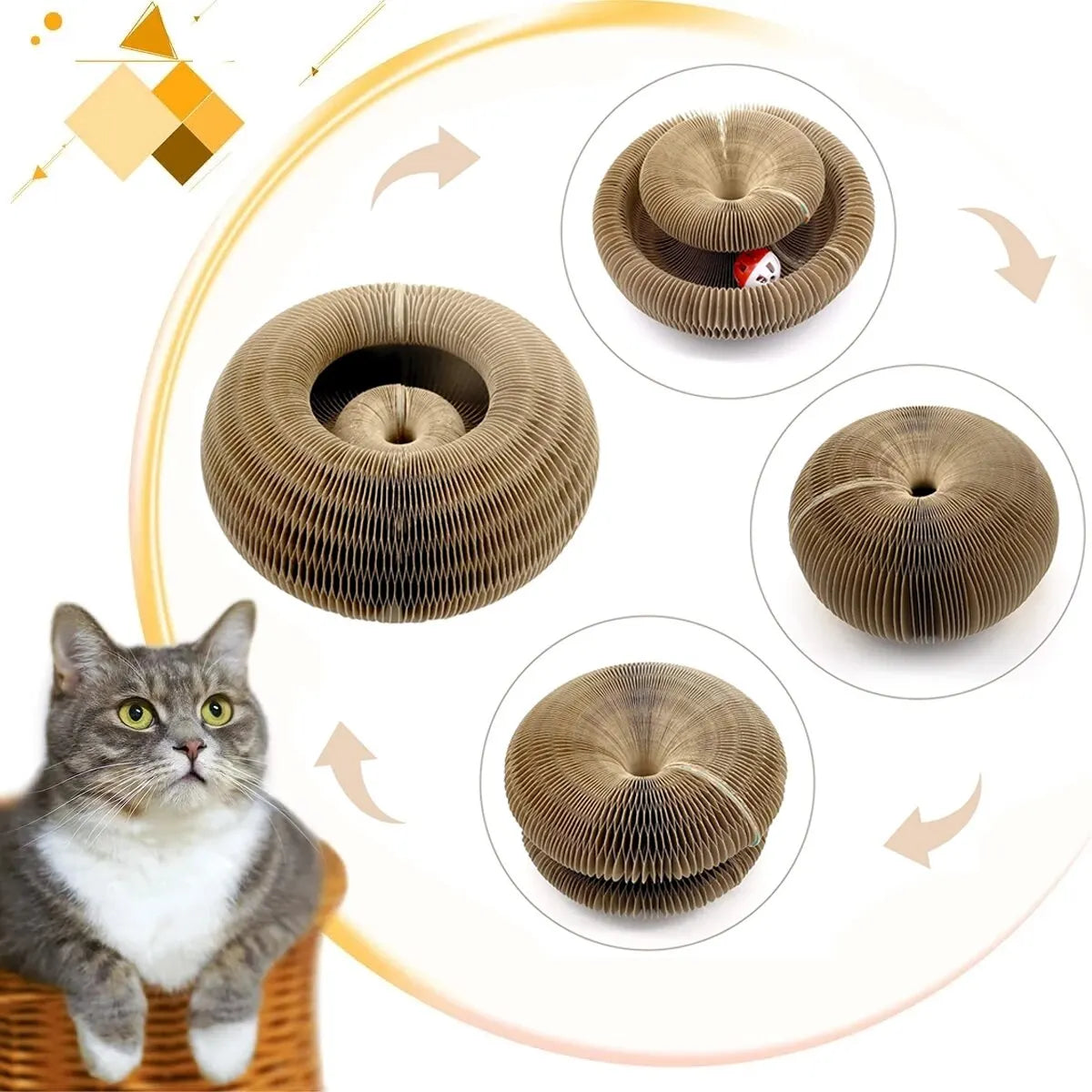 Ensure your cat has happy playtime!
