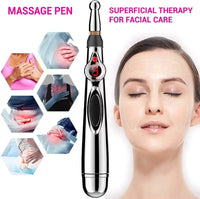 Electronic Acupuncture Point Massage Pen Multi-Function Meridian Press Energy Therapy Power Pen Pain Relief Tool
